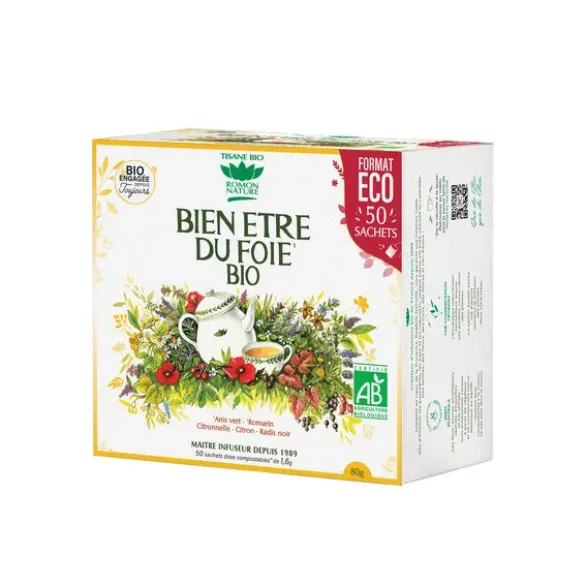 Tisane bien-être du foie 50x1.6g