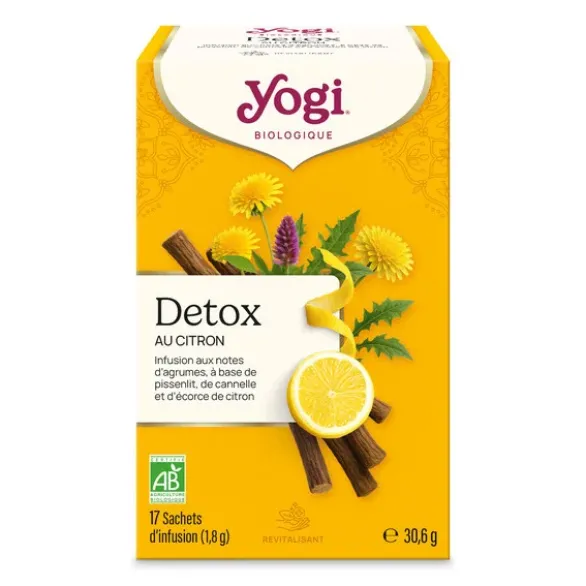 Tisane détox citron 17x1,8g