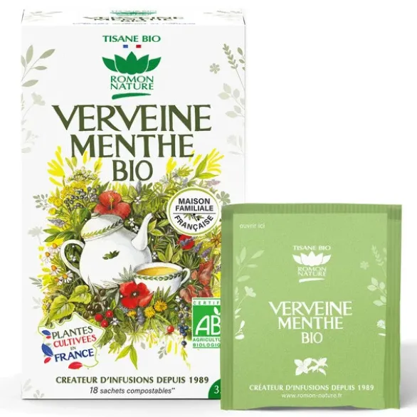 Tisane verveine menthe 18x1,8g