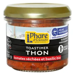 Toastimer thon tomates séchées et basilic 100g