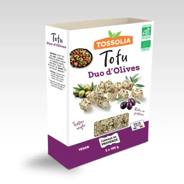 Tofu duo d'olives (2) 200g