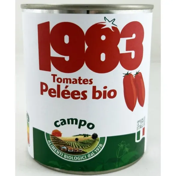 Tomates entières pelées 240g net égoutté