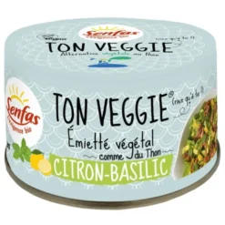 Ton veggie citron basilic 120g