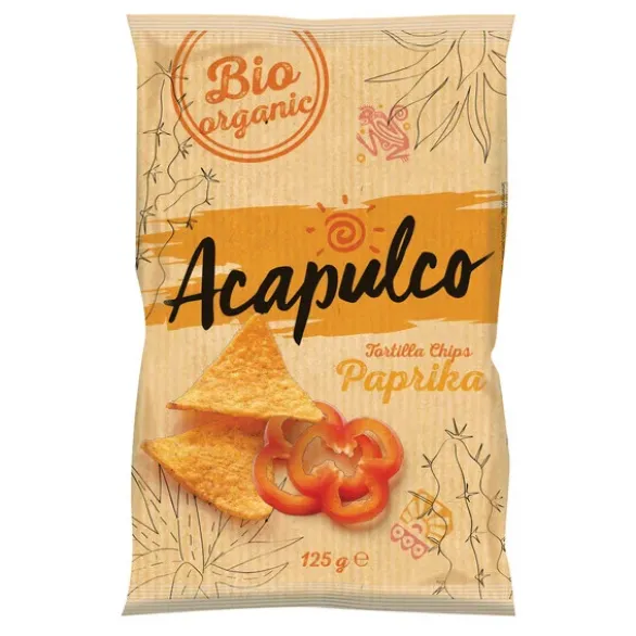 Tortilla chips paprika 125g