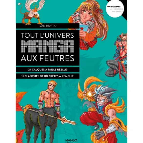 Tout l'univers manga aux feutres