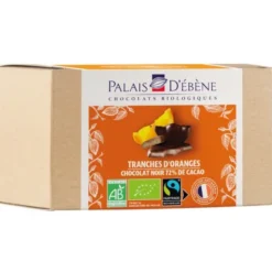 Tranche orange choco noir 72% 120g