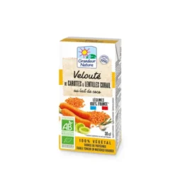 Velouté carotte lentille corail 30cl