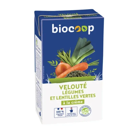 Velouté légumes et lentilles 1L