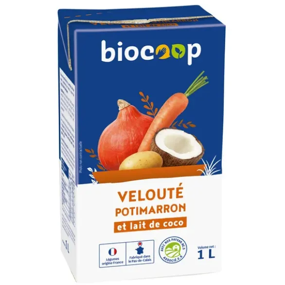 Velouté potimarron lait de coco 1L