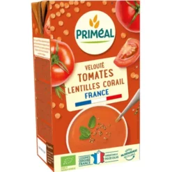 Velouté tomate lentille corail 1L