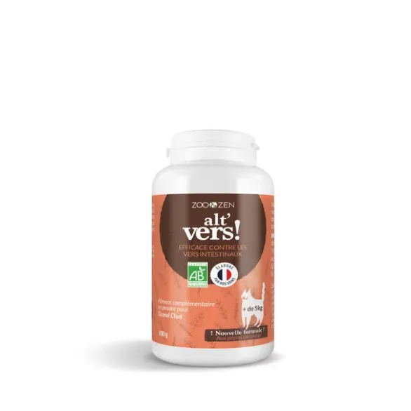 Vermifuge poudre grand chat 100g