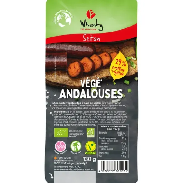 Végé'Andalouses (2) 130g