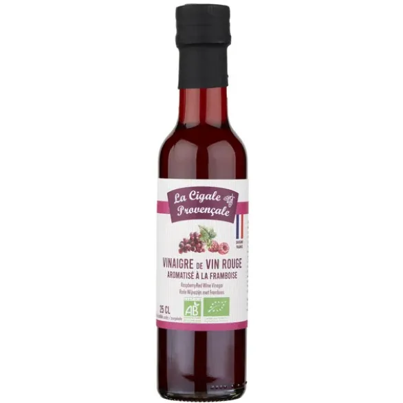 Vinaigre de vin vieux rge framboise 25cl