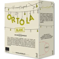 Vin de France blanc Moment Suspendu 3L