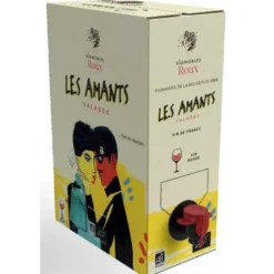 Vin de France rouge Les Amants Caladoc 2,25L