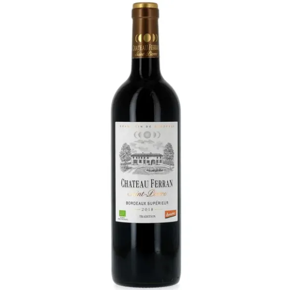 Vin rouge AOP Bordeaux supérieur 75cl
