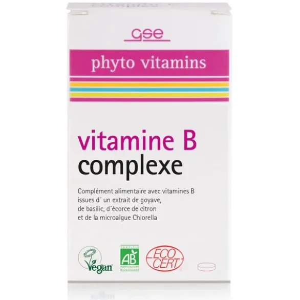 Vitamine B complexe - 60 comprimés