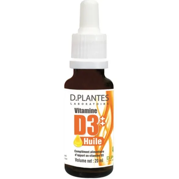 Vitamine D3++ huile 400 UI 20ml