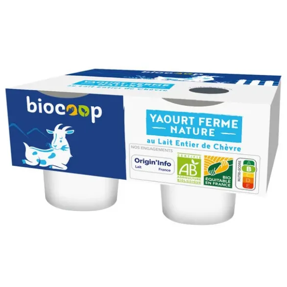Yaourt de chèvre nature 4x125g