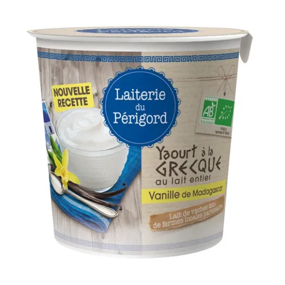 Yaourt à la Grecque à la vanille 375g