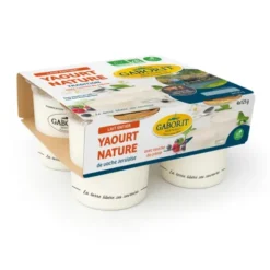 Yaourt nature entier 4x125g