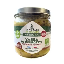 Yassa de courgette pois chiche riz 330g