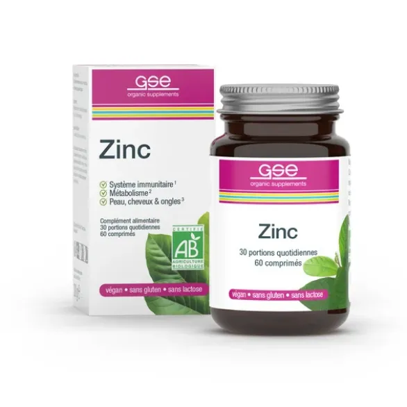 Zinc compact - 60 comprimés